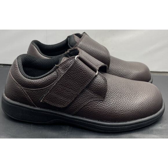OrthoFeet Broadway Brown G520 Orthopedic Diabetic Shoes Mens 9.5 4E Extra Wide main image 13